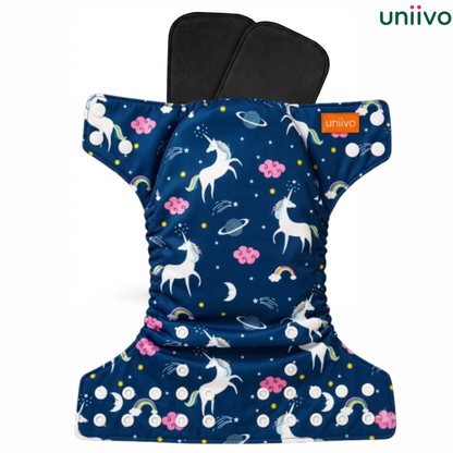 Uniivo Ultra Soft Printed Cloth Daiper Pack of 1