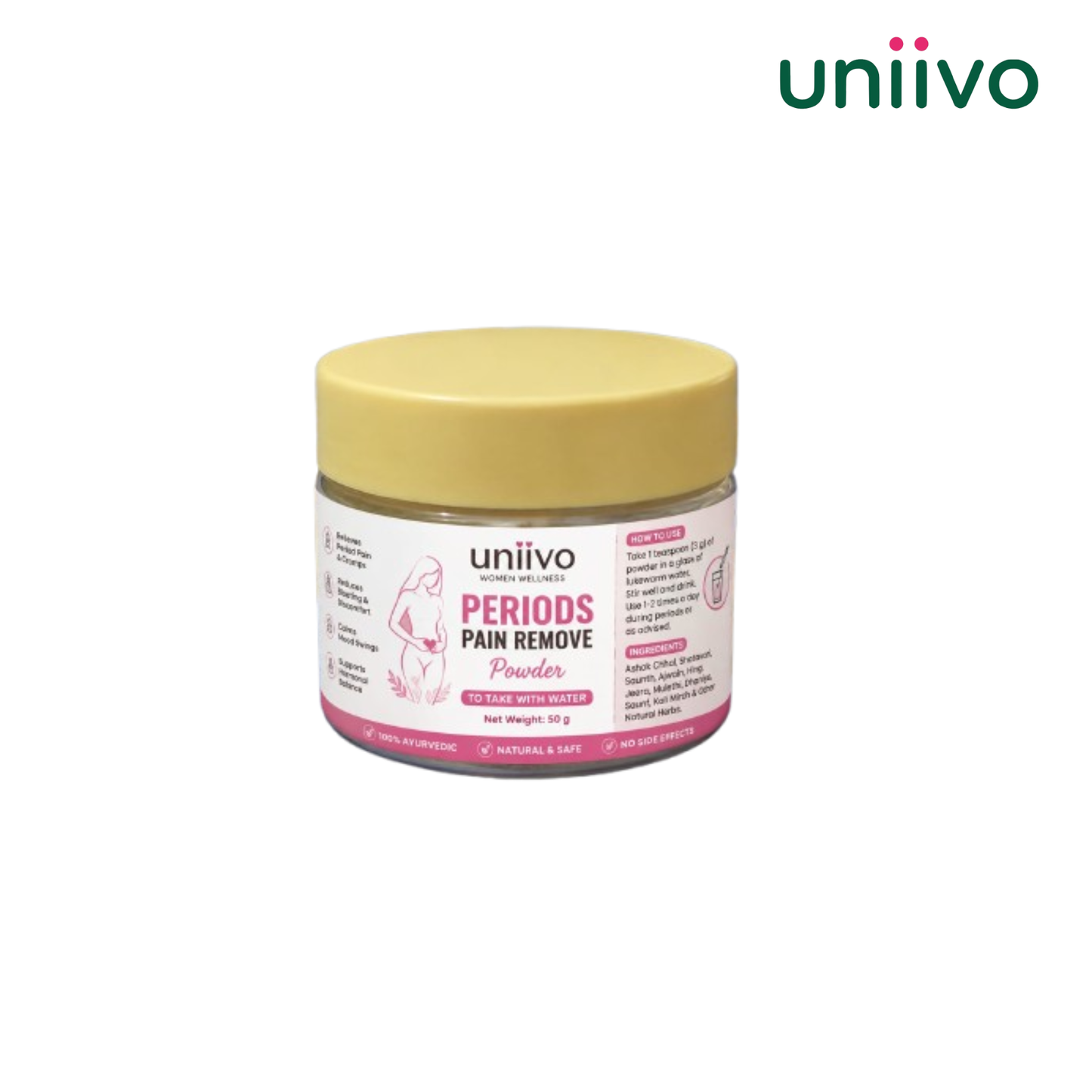 Uniivo Ayurvedic Period Relief Herbal Powder Pack of 1