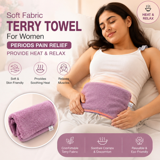 Uniivo Premium Bamboo Terry Heat Towel Pack of 4