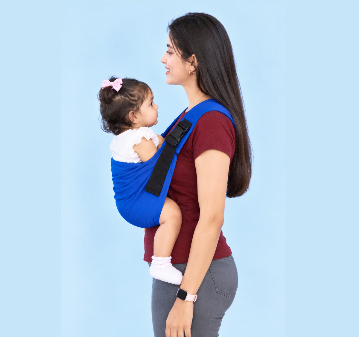 Uniivo Infant Baby Carrier - Adjustable Baby Sling for Newborn to Toddler for 0-36 Months Baby