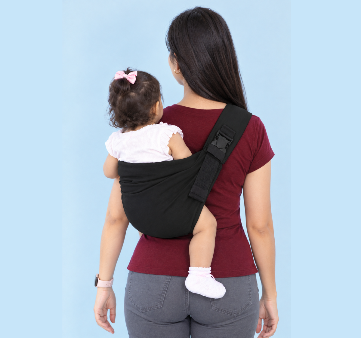 Uniivo Infant Baby Carrier - Adjustable Baby Sling for Newborn to Toddler for 0-36 Months Baby