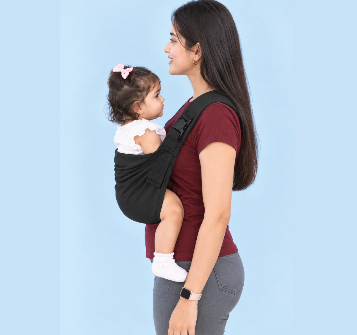 Uniivo Infant Baby Carrier - Adjustable Baby Sling for Newborn to Toddler for 0-36 Months Baby