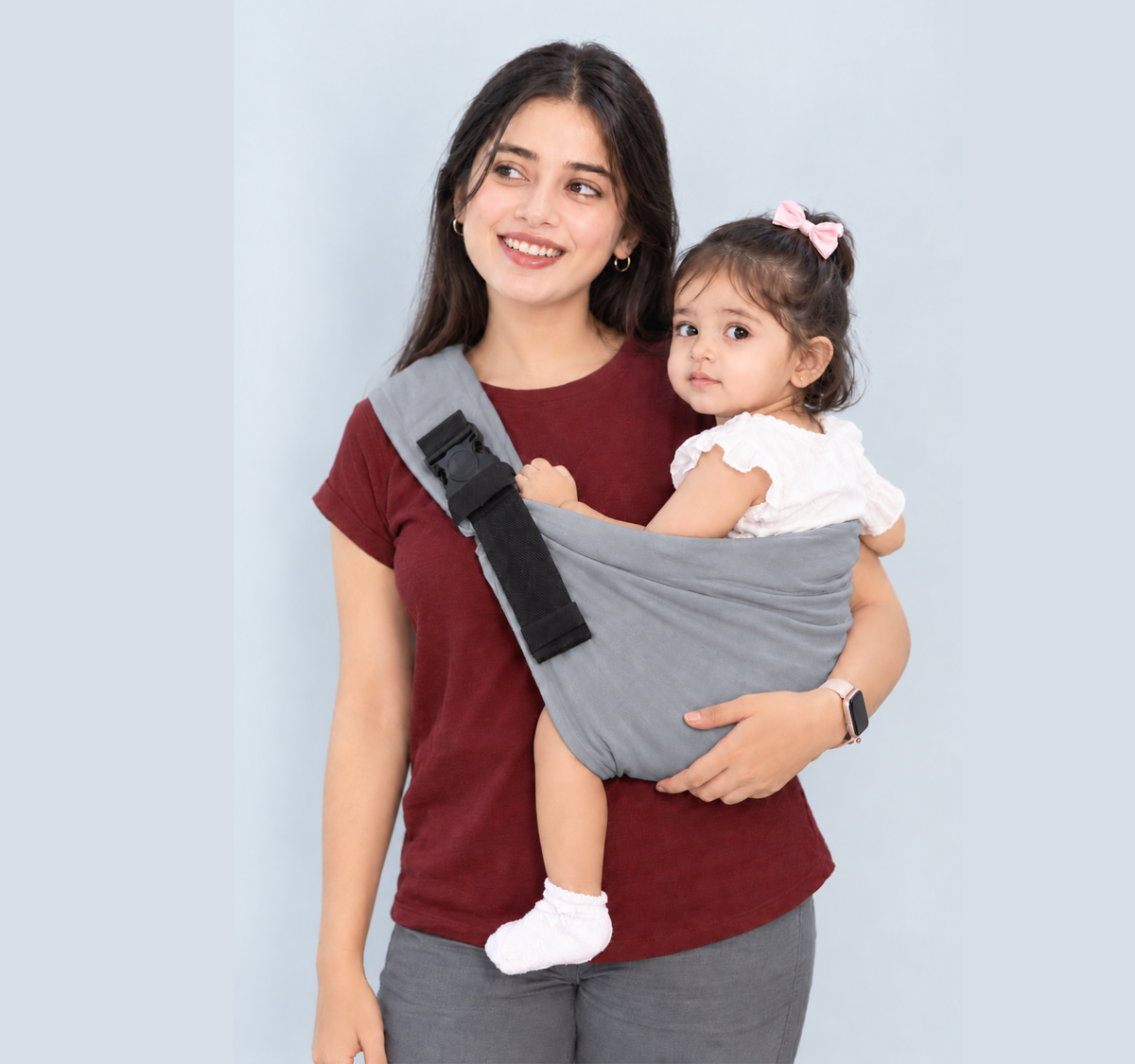 Uniivo Infant Baby Carrier - Adjustable Baby Sling for Newborn to Toddler for 0-36 Months Baby