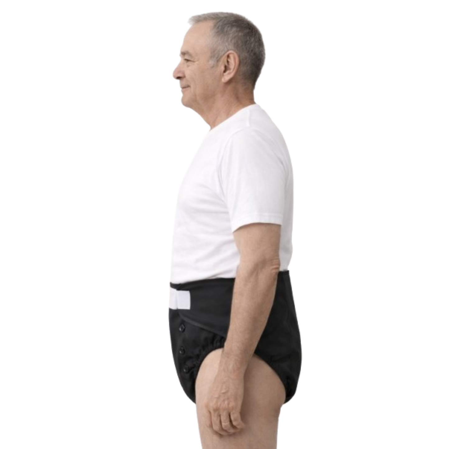Uniivo Reusable Adult Cloth Diaper for Men – Washable Incontinence Underwear, Leakproof & Absorbent