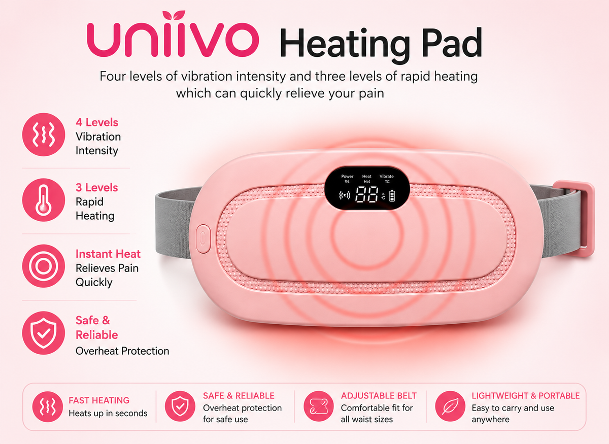 Uniivo cramps Electric Period Heating Pad Pack of 1