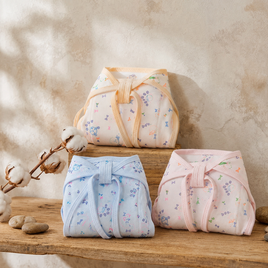 Uniivo Washable Cotton Baby Padded Langot