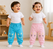 Uniivo Baby Diaper Legging for Unisex Baby Pack of 2