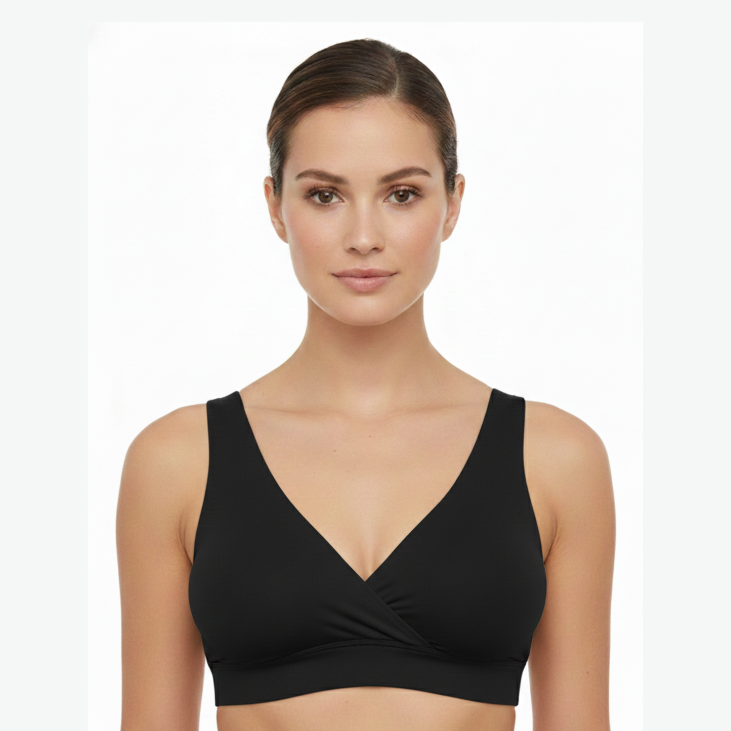 Uniivo Cotton Maternity & Nursing Bra – Wireless Seamless Breastfeeding Bra with Removable Pads