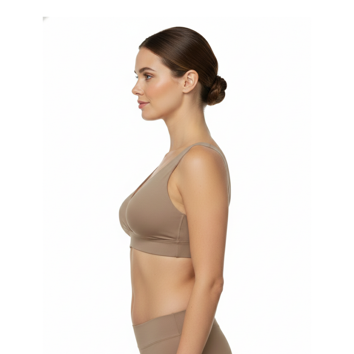 Uniivo Cotton Maternity & Nursing Bra – Wireless Seamless Breastfeeding Bra with Removable Pads