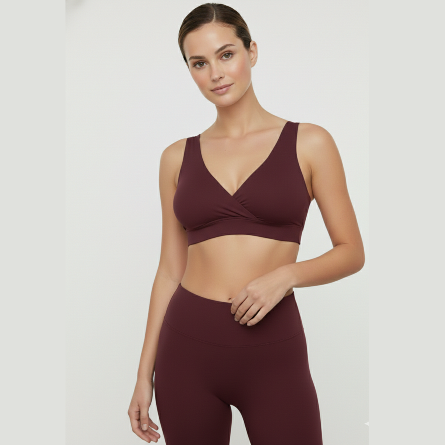Uniivo Cotton Maternity & Nursing Bra – Wireless Seamless Breastfeeding Bra with Removable Pads