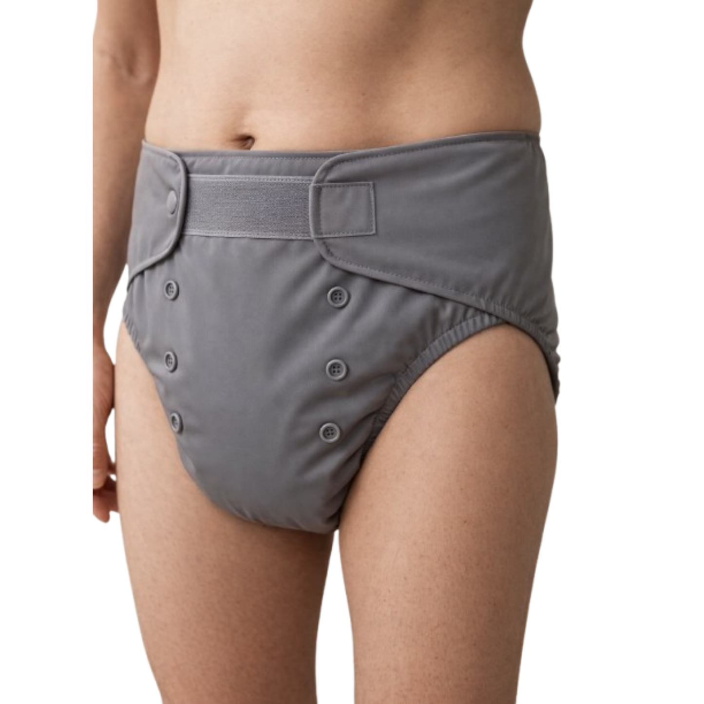 Uniivo Reusable Adult Cloth Diaper for Men – Washable Incontinence Underwear, Leakproof & Absorbent