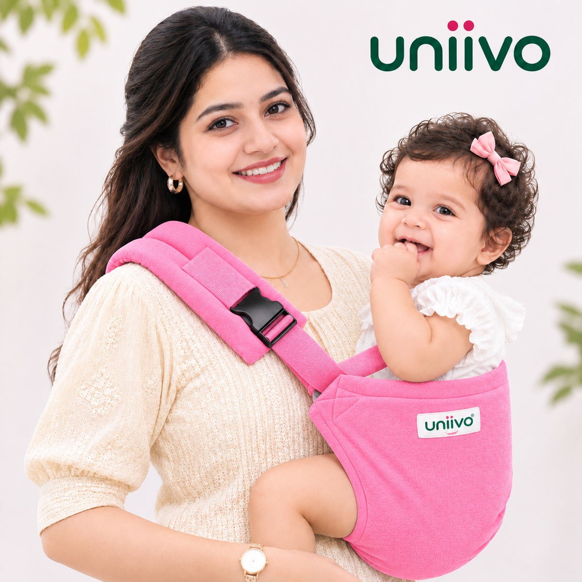 UNIIVO Baby Carrier – Adjustable Baby Hip Seat Sling Carrier