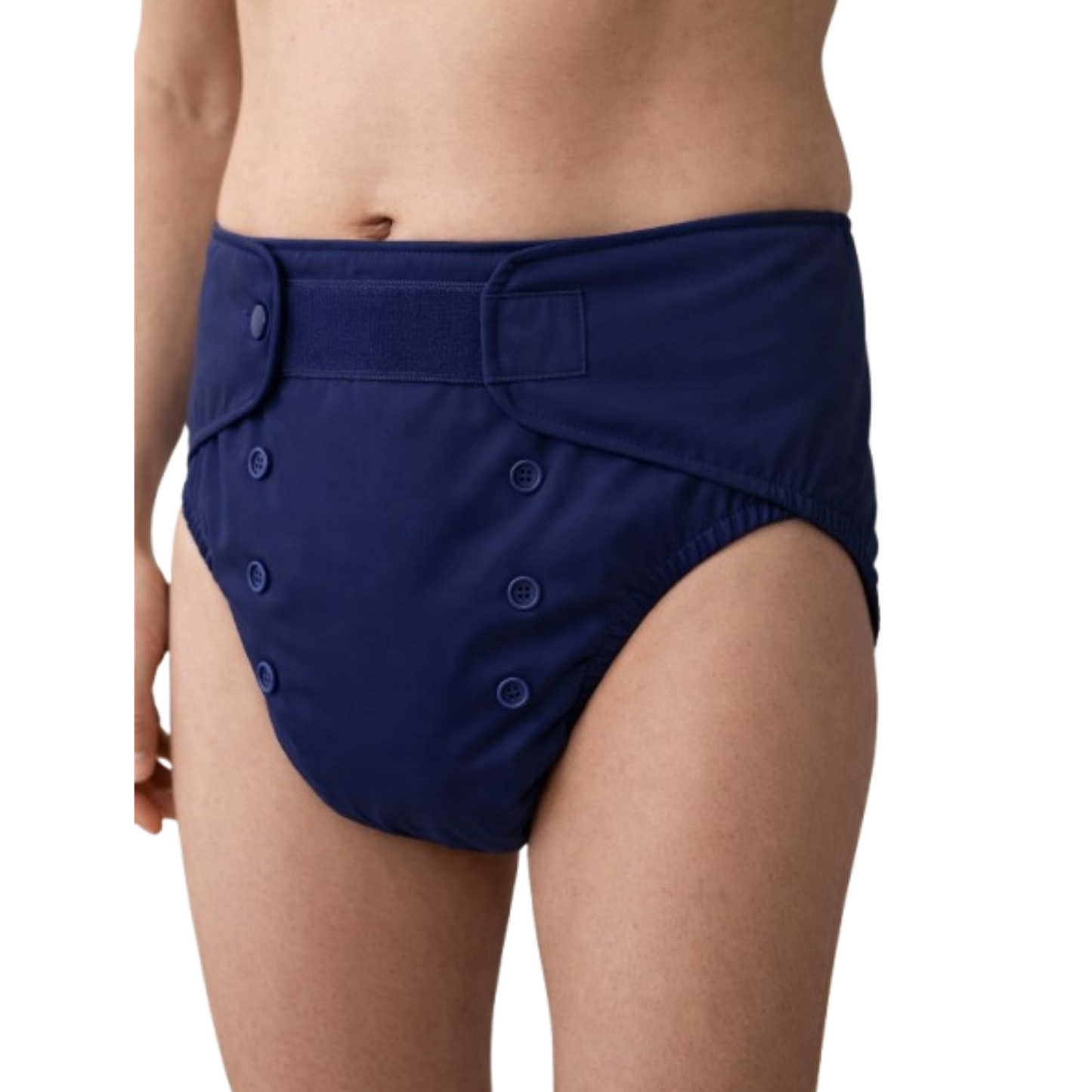Uniivo Reusable Adult Cloth Diaper for Men – Washable Incontinence Underwear, Leakproof & Absorbent