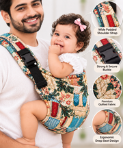UNIIVO Ergonomic Baby Carrying Sling – Lightweight, Adjustable & Comfortable