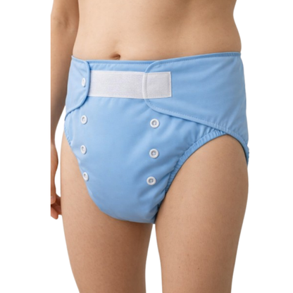 Uniivo Reusable Adult Cloth Diaper for Men – Washable Incontinence Underwear, Leakproof & Absorbent