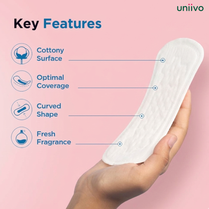 Uniivo Reusable Panty Liners – Soft, Leak-Proof & Washable Daily Hygiene Pads for Women