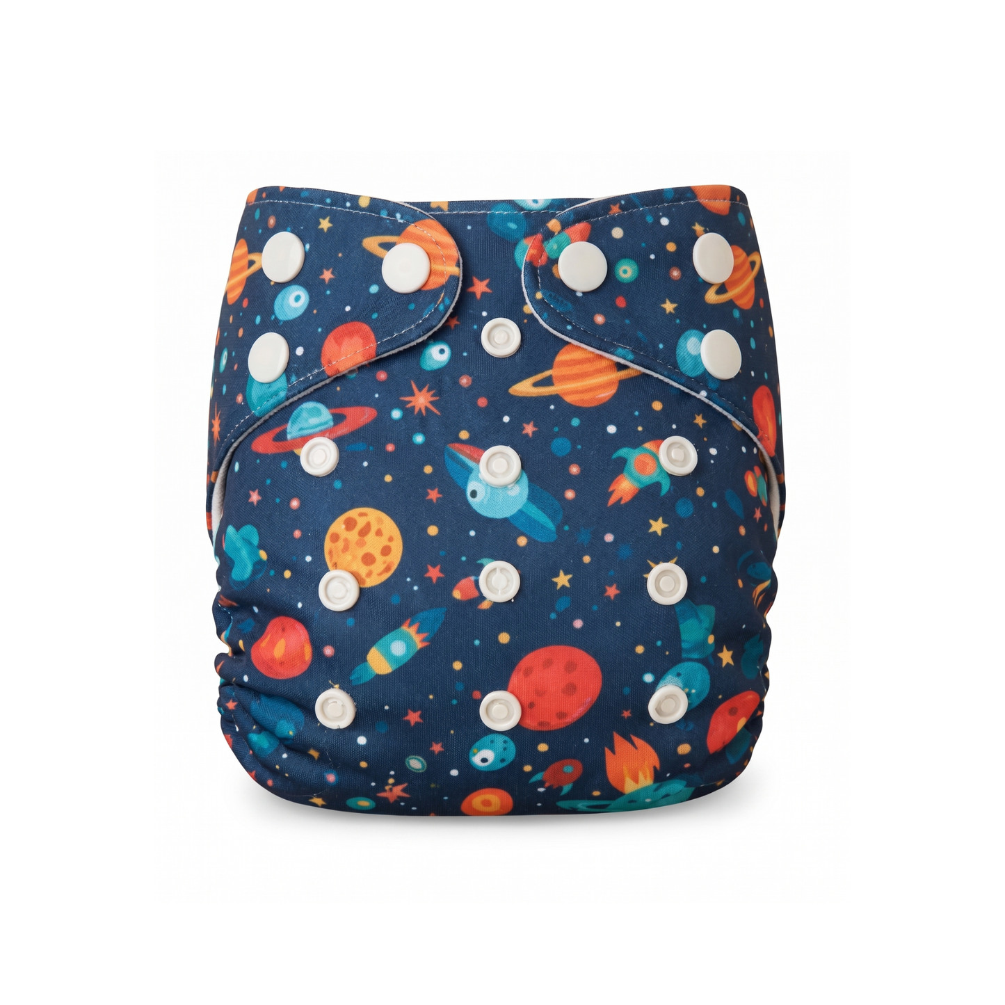 Uniivo Cute Printed Baby Diaper – Reusable, Soft Cotton & Leak-Proof Comfort Fit