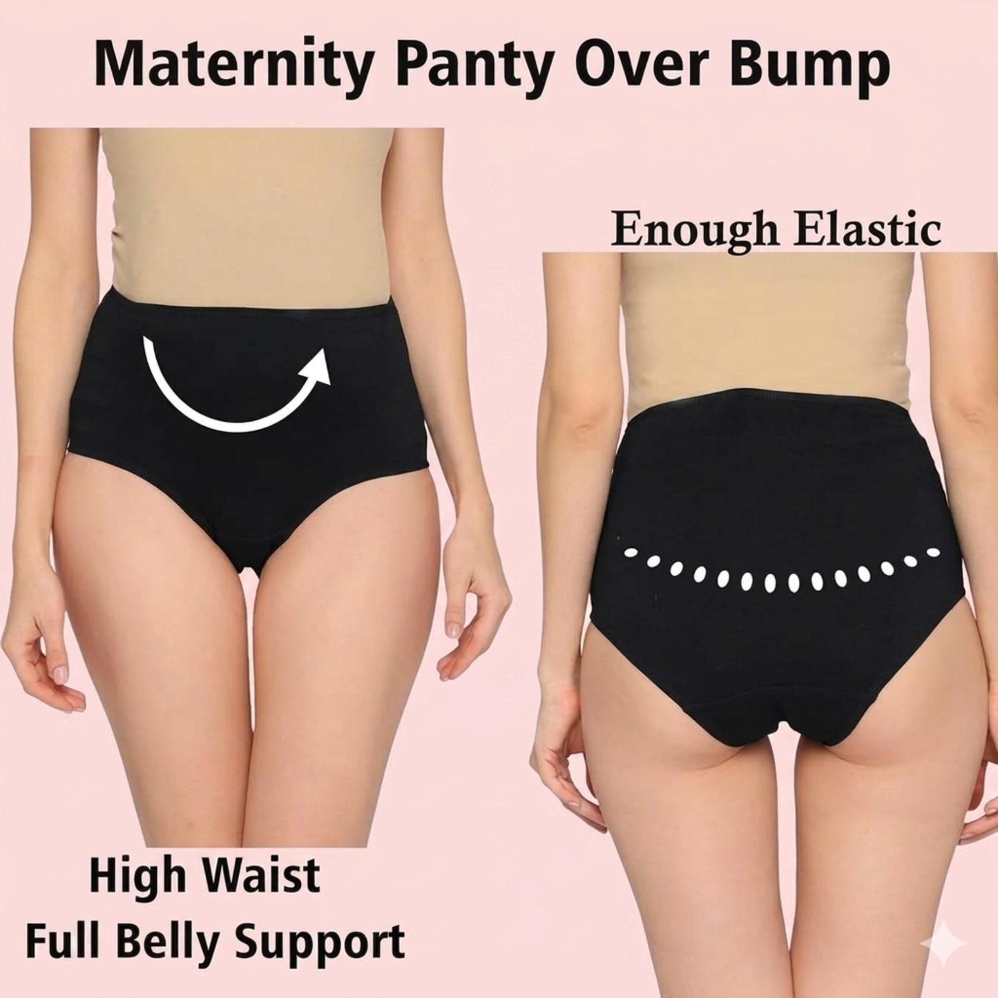 Uniivo Maternity Panties – Soft, Stretchable & Comfortable Pregnancy Underwear for Women