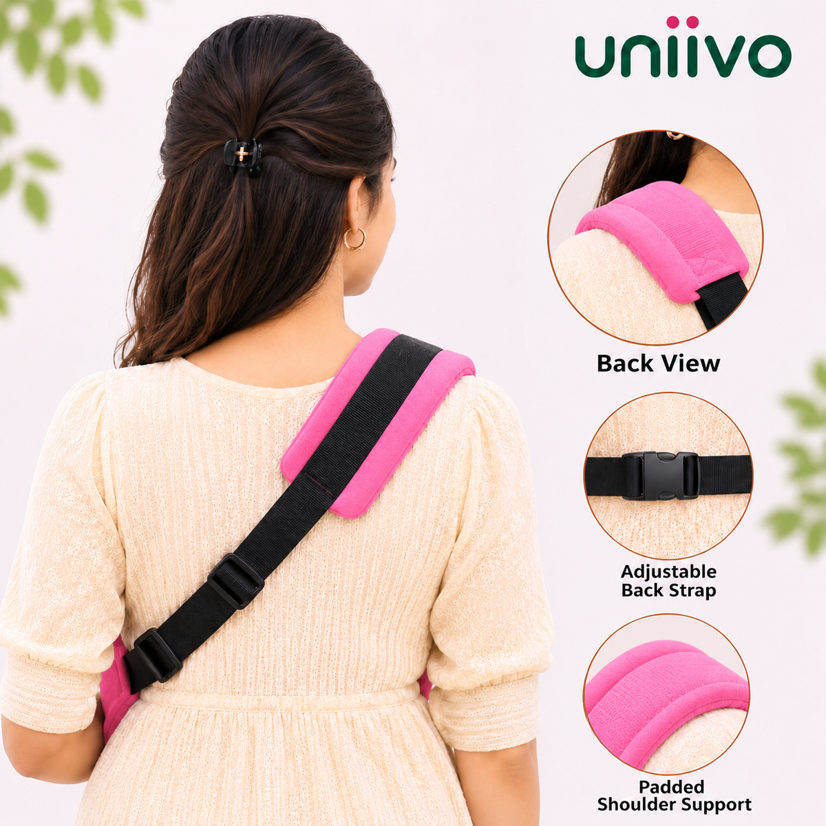 UNIIVO Baby Carrier – Adjustable Baby Hip Seat Sling Carrier