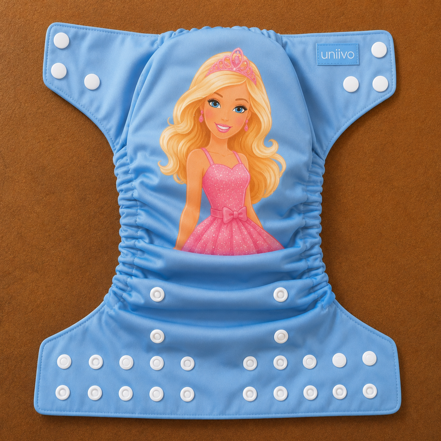 Uniivo Reusable Baby Cloth Diaper – Eco-Friendly, Adjustable, Leak-Proof Cotton Nappy for Kids