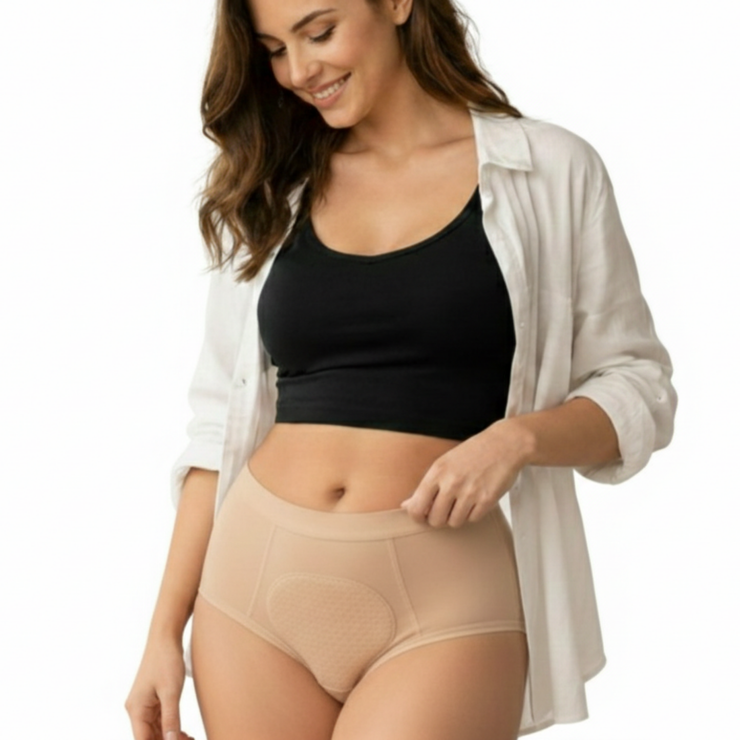 Uniivo Reusable Period Panty – Leakproof, Heavy Flow Absorbent, Washable Menstrual Underwear for Women