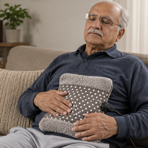 Uniivo Electric Hot Water Bag – Rechargeable Heating Pad for Pain Relief & Warm Therapy