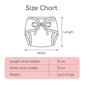 Uniivo Washable Cotton Baby Padded Langot
