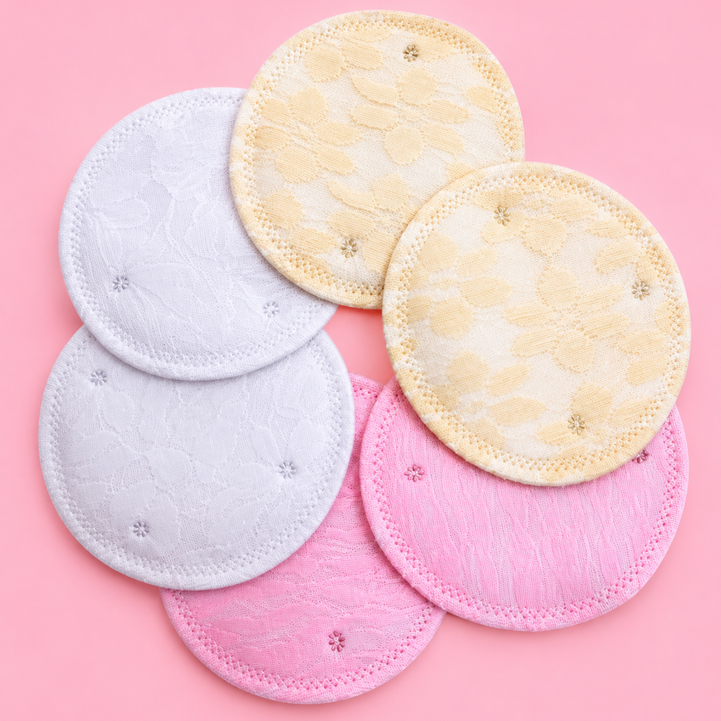 Uniivo Reusable Nursing Pads – Ultra Soft, Absorbent & Leak-Proof Breastfeeding Pads