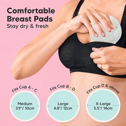 Uniivo Reusable Nursing Pads – Ultra Soft, Absorbent & Leak-Proof Breastfeeding Pads