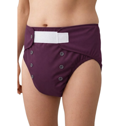Uniivo Reusable Adult Cloth Diaper for Men – Washable Incontinence Underwear, Leakproof & Absorbent