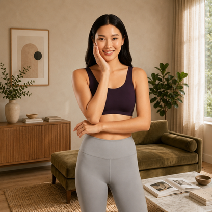 Uniivo Sports Bra for Women – High Support, Breathable & Comfortable Workout Bra