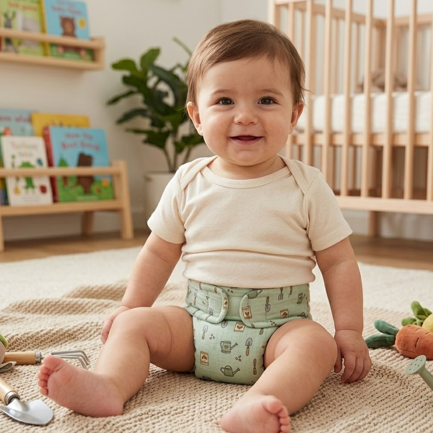 Uniivo Soft Cotton Baby Langot – Padded, Breathable & Reusable Nappy for Daily Comfort