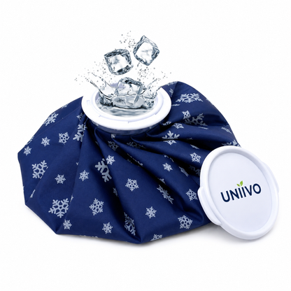 Uniivo 9 Inch Reusable Ice Pack for Knee, Back Pain, Injuries Pack of 1