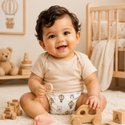 Uniivo Washable Cotton Baby Padded Langot